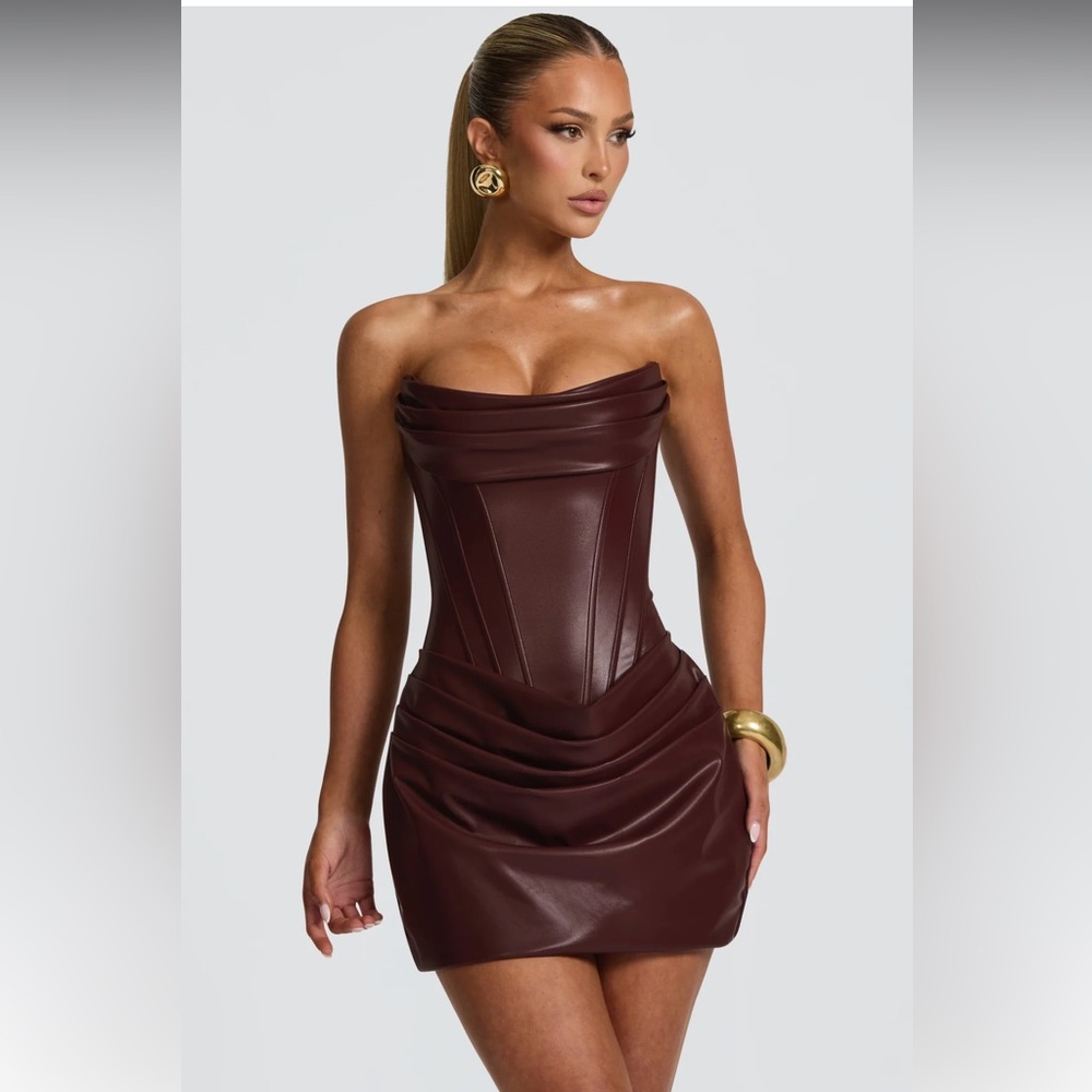 Babyboo Palmer Strapless Corset Mini Dress